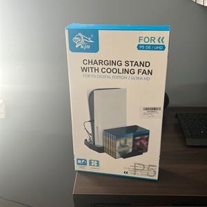 Playstation 5 Charging stand with cooling fan for Digital edition of the Ps5